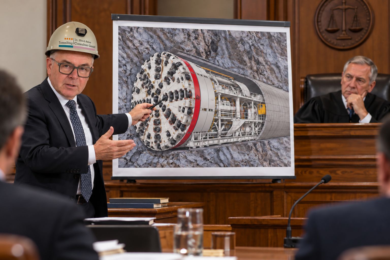 Dr. Rehm – Tunnelbau-Service – Gerichtssachverständiger